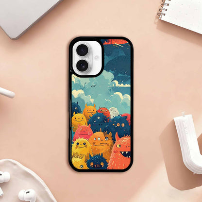 iPhone 17 Case — Vintage Monsters Lighthouse Retro Vintage, Custom Designed Case Cover
