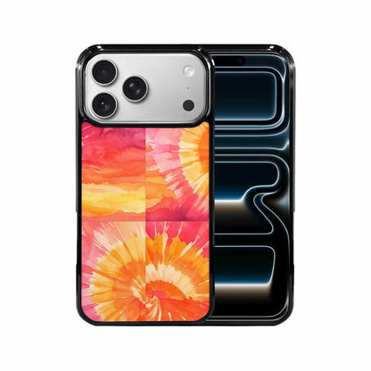 iPhone 17 Pro Max Case — Tie Dye Sunset Wash Tie Dye, Personalized Phone Case