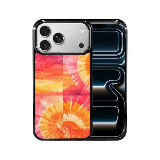 iPhone 17 Pro Max Case — Tie Dye Sunset Wash Tie Dye, Personalized Phone Case
