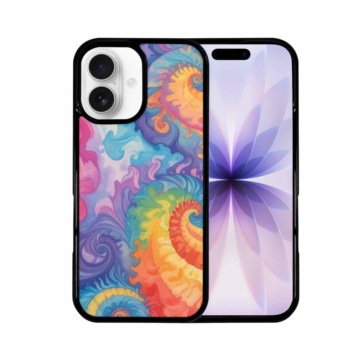 iPhone 17 Case — Tie Dye Swirls Tie Dye Tie, Custom Designed Case Cover