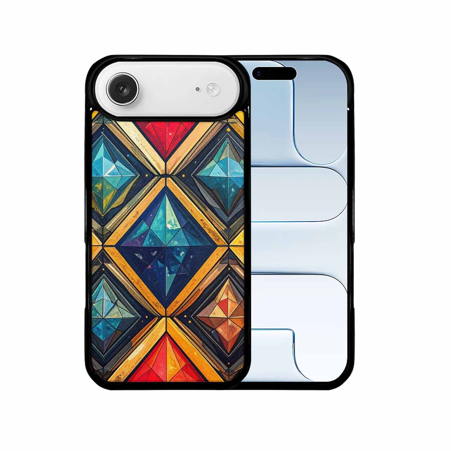 iPhone 17 Air Case — Vintage Summer Diamond Retro Vintage, Custom Art Phone Cover