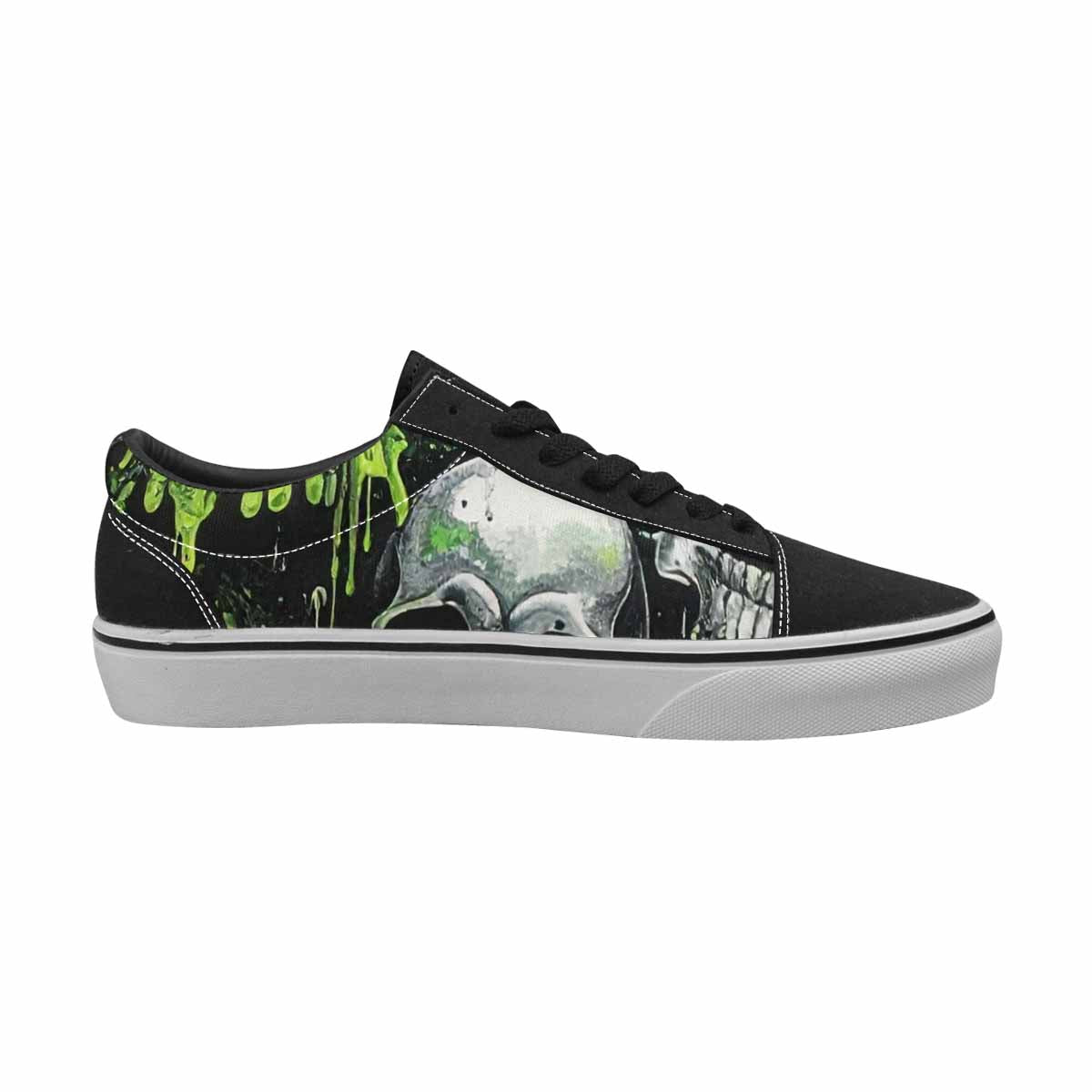 WOMEN'S Rainbow From Skull S Lace-Up Canvas Dreamlike Shoes