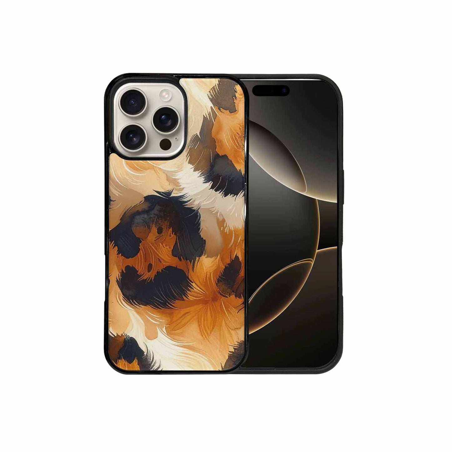 iPhone 16 Pro Max Case — Leopard Soft Airbrush Gradient, Custom Designed Case Cover