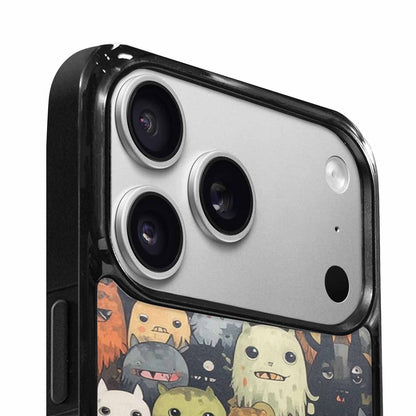 iPhone 17 Pro Case — Monsters Camomonsters Pattern Camo, Custom Print Case Cover