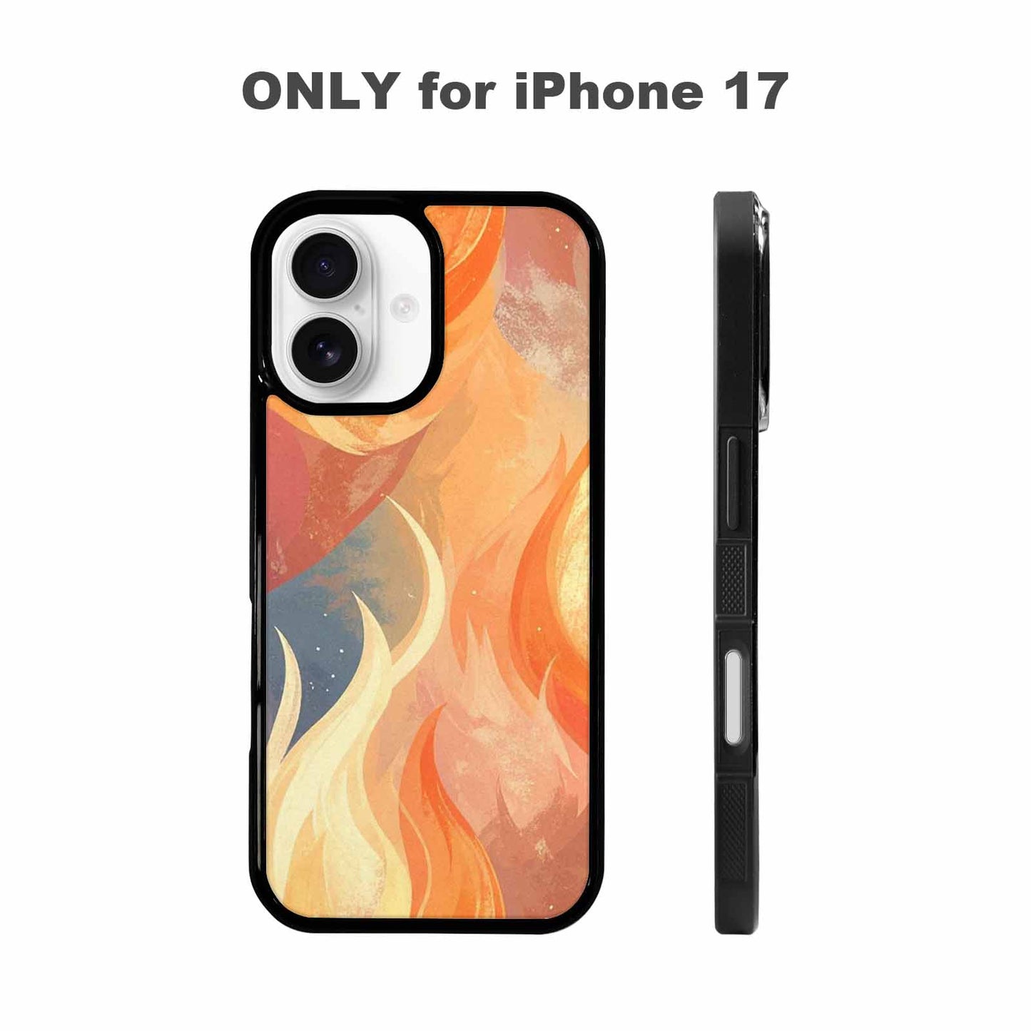 iPhone 17 Case — Retro Easter Flame Retro Vintage, Custom Art Phone Cover
