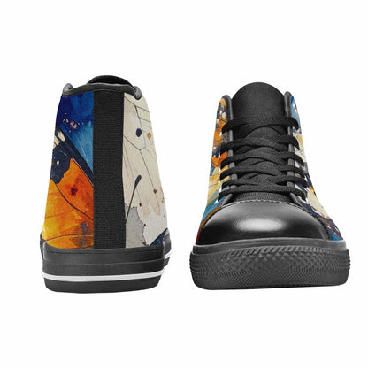 MEN'S Butterfly Wing High Top Canvas Y2K Custom Shoes