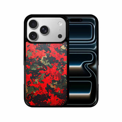 iPhone 17 Pro Case — Small Military Camouflage Blotch Pattern Camo, Custom Art Phone Cover