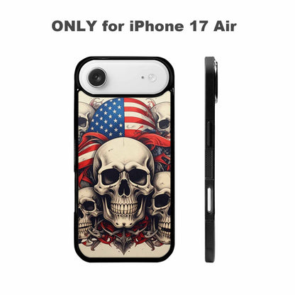 iPhone 17 Air Case — Skull Dark Art Gothic Print Gothic, Custom Phone Case