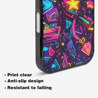iPhone 16 Case — 80s Retro Motif 80s Retro Motifs, Unique Phone Case Design
