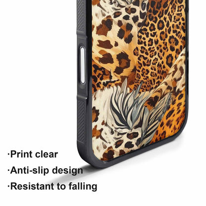 iPhone 17 Pro Max Case — Small Animal Print Pattern, Animal Print, Original Design Phone Case