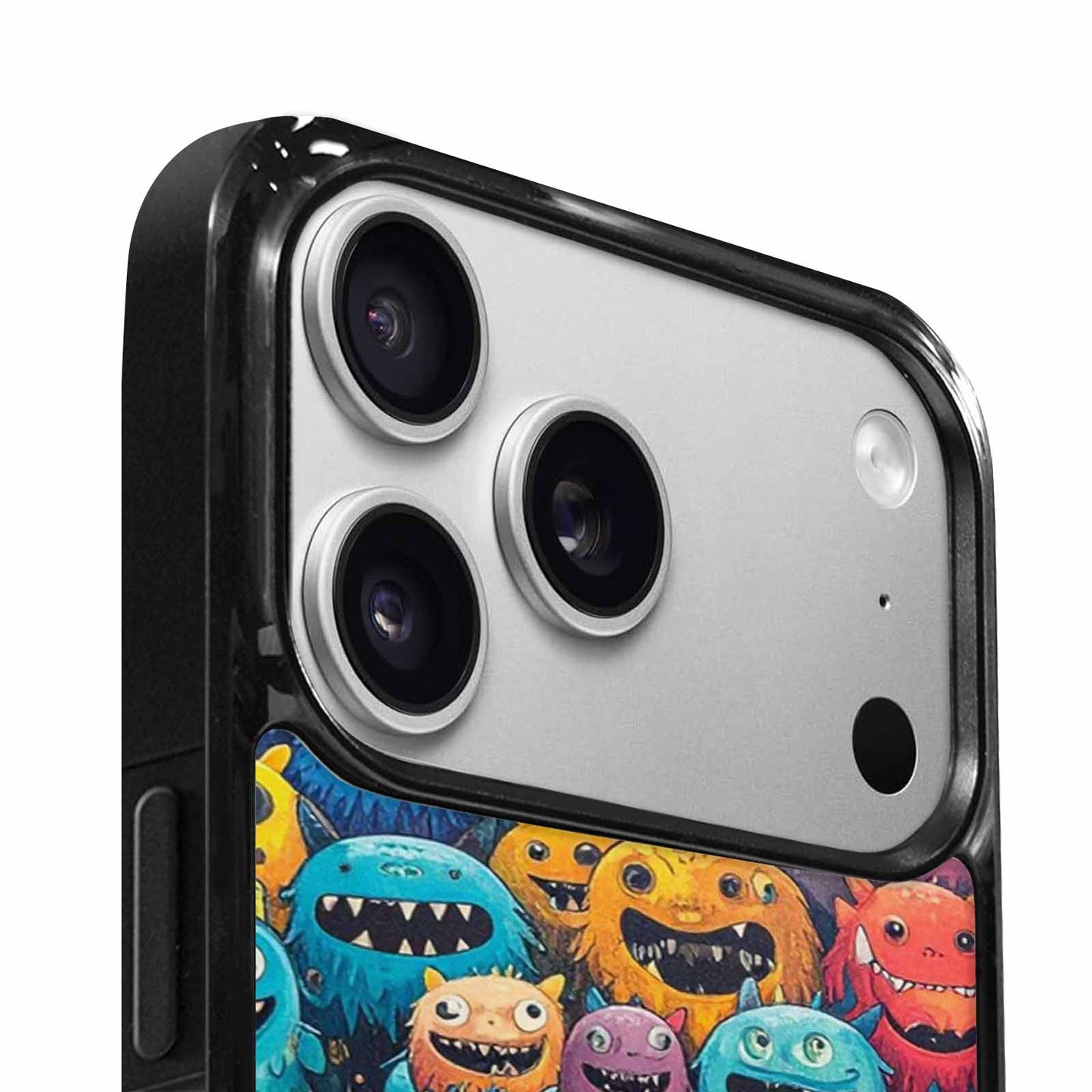 iPhone 17 Pro Case — Monsters General Cartoon Monsters Pattern Cartoon, Unique Phone Case Design