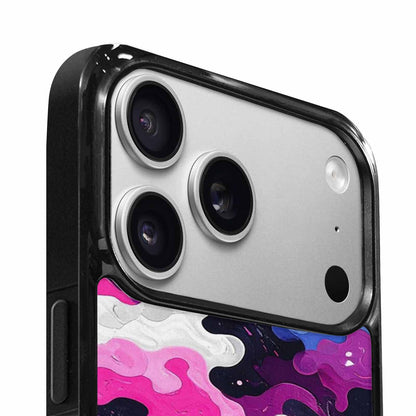 iPhone 17 Pro Case — Vivid Camo Genderfluid Pride Camo, Custom Phone Case