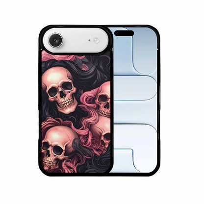iPhone 17 Air Case — Skull Dark Art Gothic Print Gothic, Custom Printed Phone Case