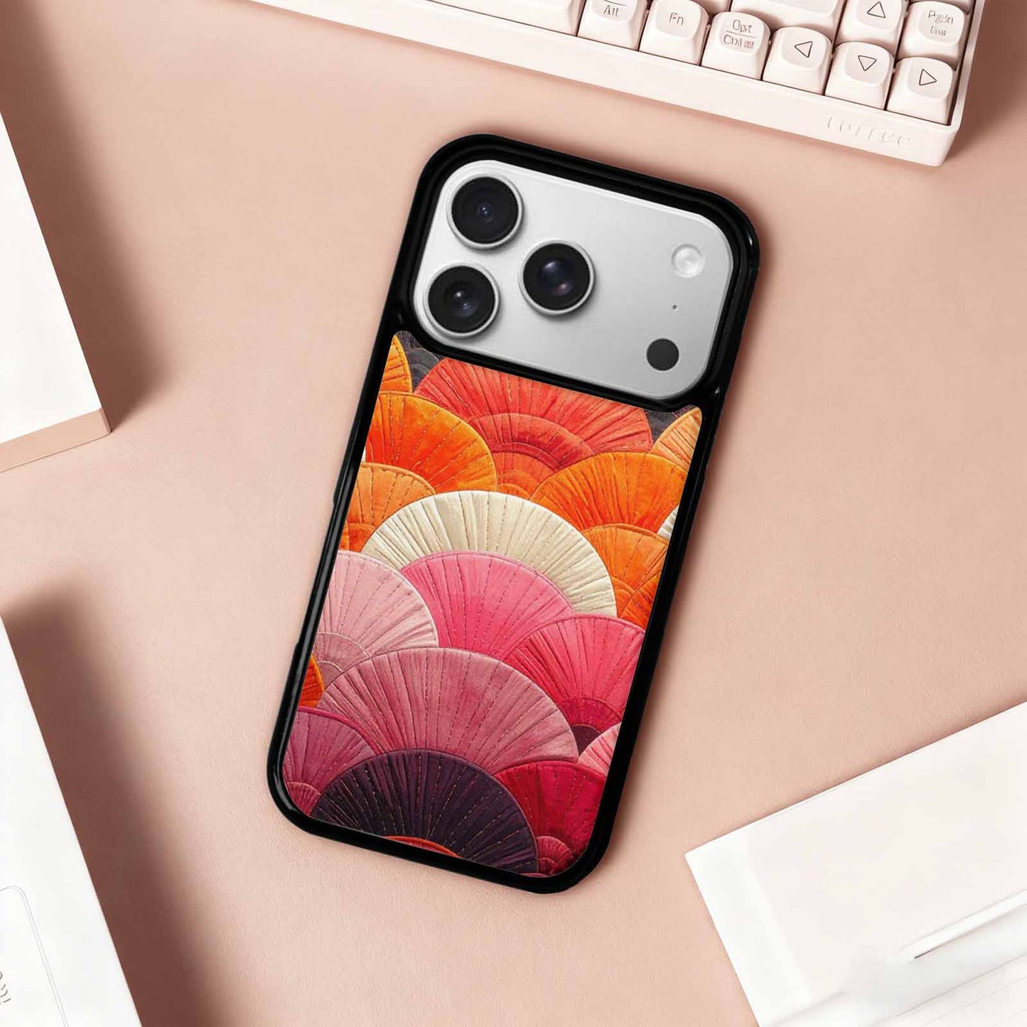 iPhone 17 Pro Case — Vivid Camo Lesbian Pride Camo, Custom Made Phone Cover