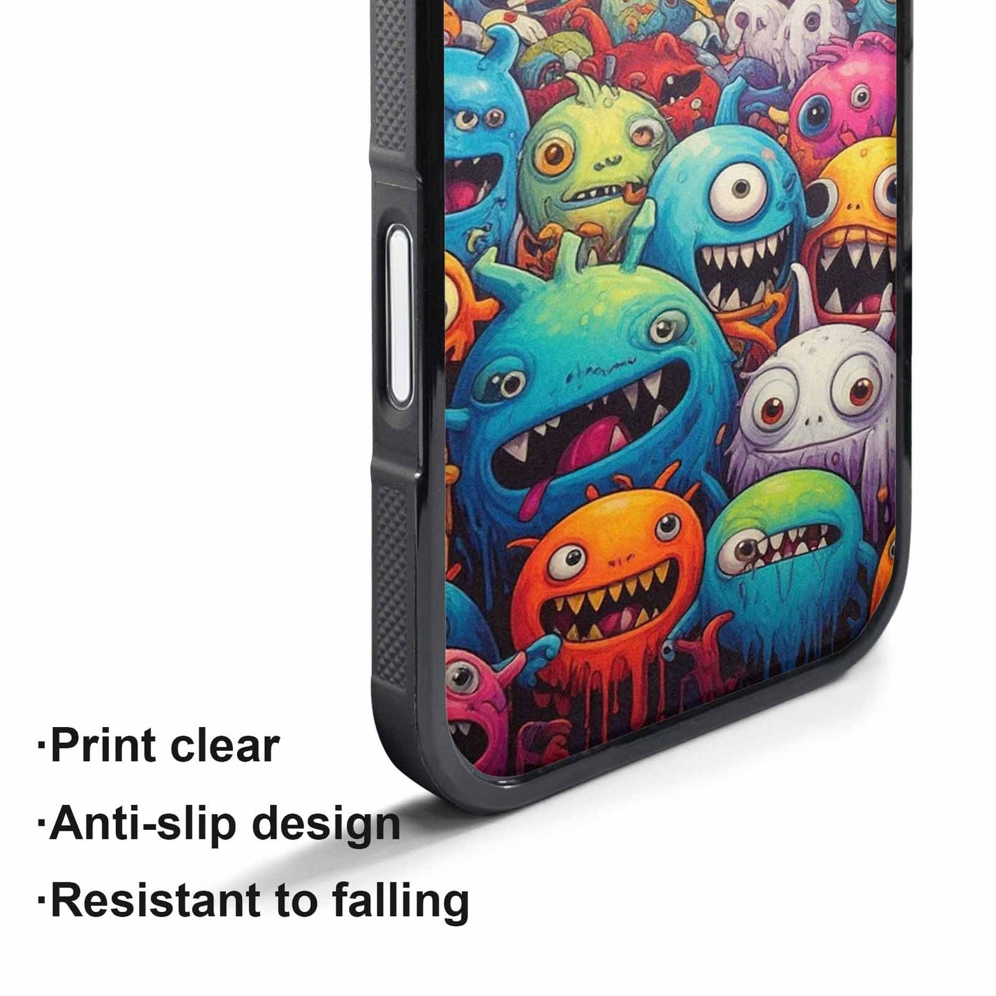 iPhone 17 Pro Max Case — Monsters (general) Cartoon Monsters Cartoon Cute, Personalized Phone Case