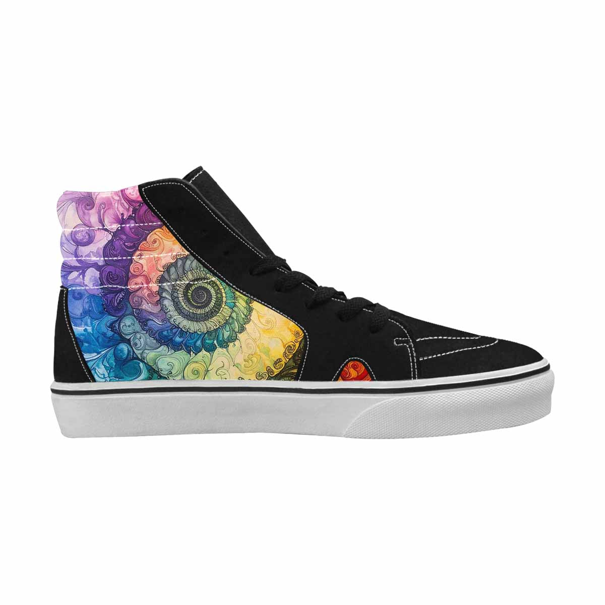 MEN'S Tie High Top Canvas Dreamlike Custom Shoes