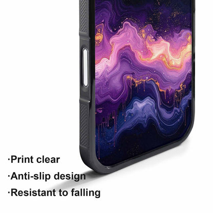 iPhone 17 Pro Case — Seamless Repeating Pattern Of Overlapping Galaxy, Custom Made Phone Cover