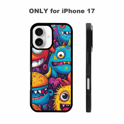 iPhone 17 Case — Small Cartoon Monster Character Cartoon Cute, Unique Phone Case Design