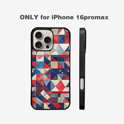 iPhone 16 Pro Max Case — Small American Flag Stars And Stripes, Custom Print Case Cover