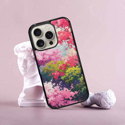iPhone 16 Pro Case — Cherry Blossom Branch Cherry Blo, Custom Art Phone Cover