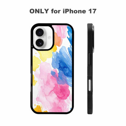 iPhone 17 Case — Trans Strong Watercolor Seamless Watercolor Abstract, Custom Phone Case