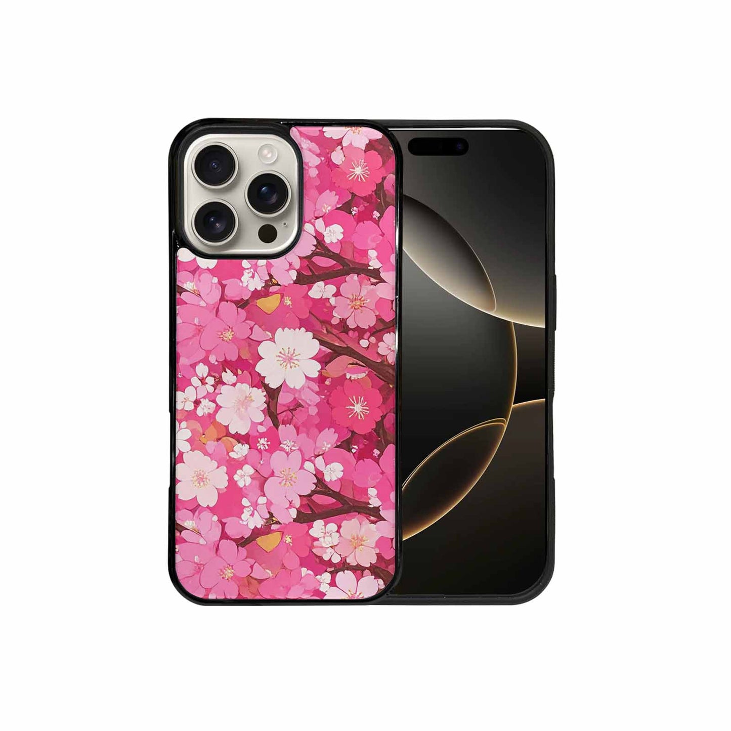 iPhone 16 Pro Max Case — Cherry Blossom Branch Cherry Blo E7l, Custom Made Phone Cover