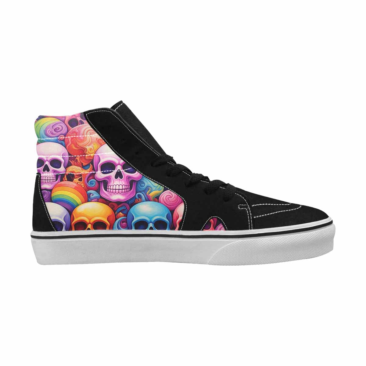MEN'S Greyscale Candy Skull Playful 2 Ferion