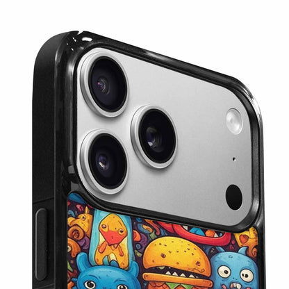 iPhone 17 Pro Max Case — Small Cartoon Monster Character Cartoon Cute, Customized Protective Case