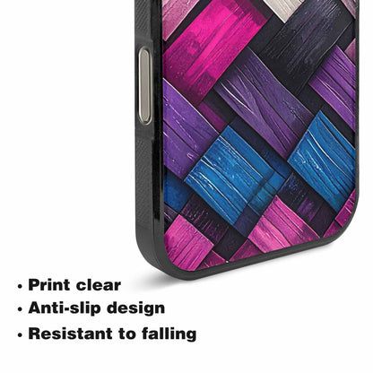 iPhone 16 Pro Max Case — Genderfluid Flag Color Theme Small Rainbow, Custom Made Phone Cover