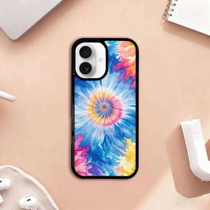 iPhone 17 Case — Small Tie Dye Swirl Tie Dye, Customized Protective Case