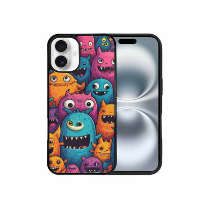 iPhone 16 Plus Case — Monsters General Cartoon Monst, Custom Print Case Cover