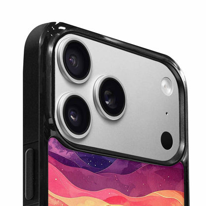 iPhone 17 Pro Max Case — Glowing Camo Wave Camo, Custom Phone Case