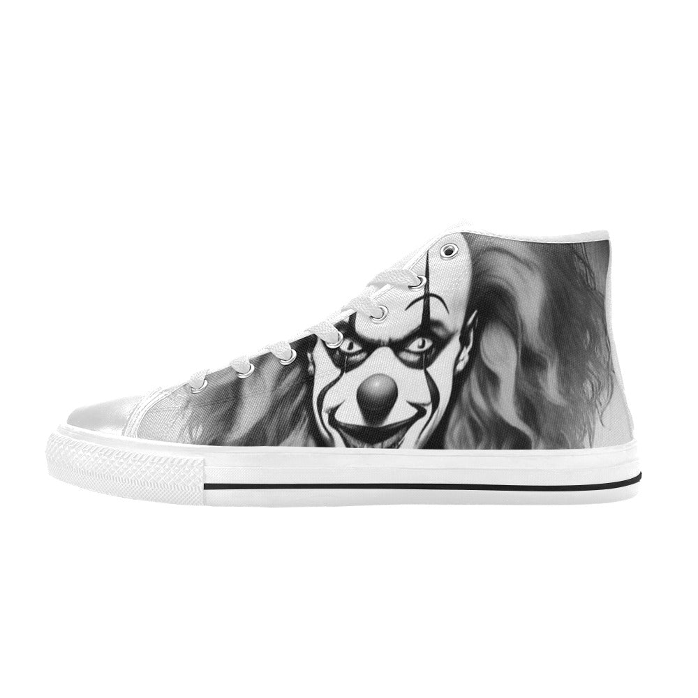 MEN'S Cc Evil Clown 2 High Top Canvas Y2K Custom Shoes
