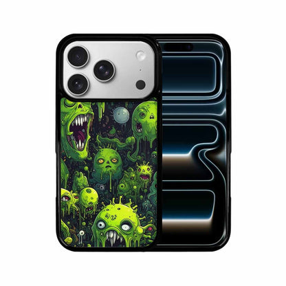 iPhone 17 Pro Case — Toxic Radioactive Creature Pattern Hundreds Original, Custom Phone Case