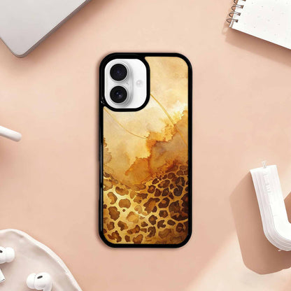 iPhone 17 Case — Animal Print Leopard Wallpaper Animal Print, Customized Protective Case