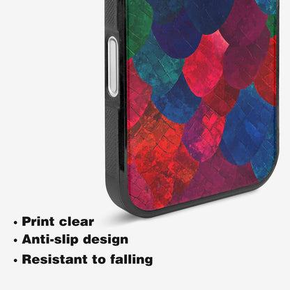 iPhone 16 Plus Case — Snake Print Dark Seamless Pattern Vibrant, Custom Art Phone Cover