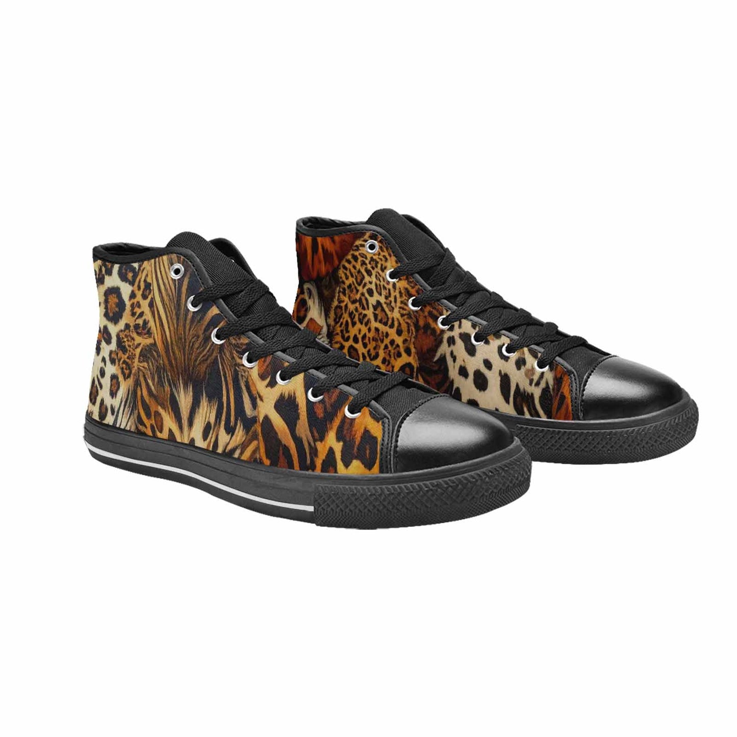 MEN'S Animal Print High Top Canvas Dreamcore Shoes