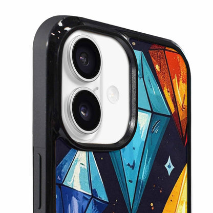 iPhone 17 Case — Vintage Summer Diamond Retro Vintage, Custom Designed Case Cover