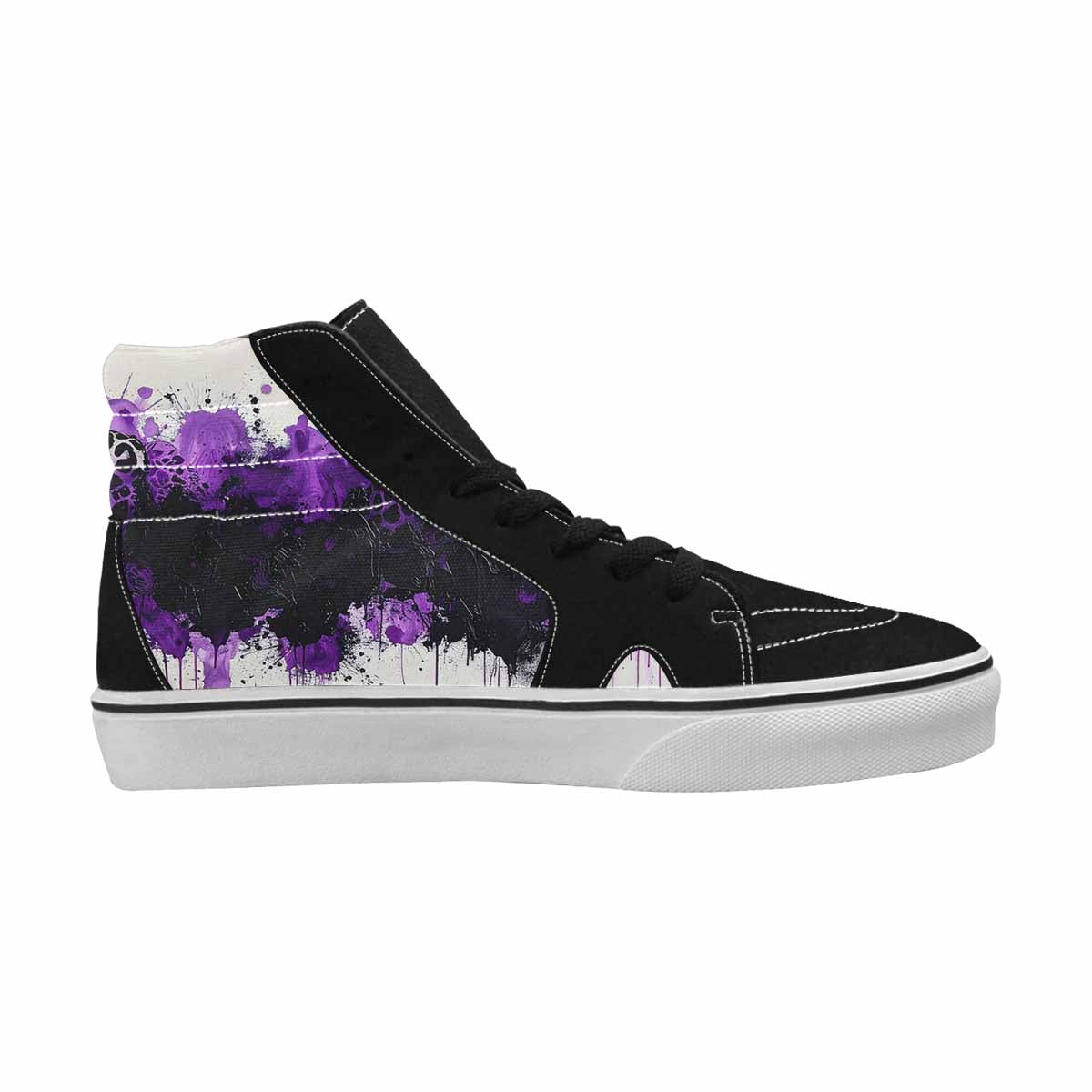 MEN'S Animal Print High Top Canvas Cottagecore Sneakers
