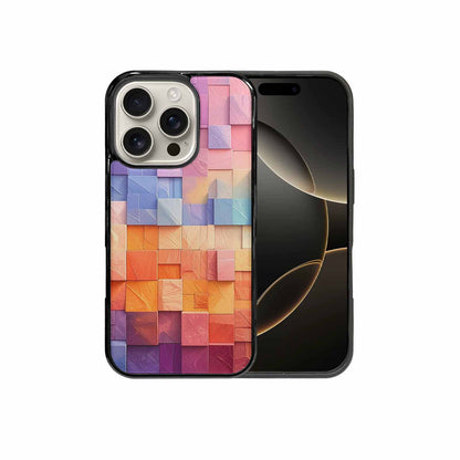 iPhone 16 Pro Case — Color Gradient Fade Pattern Hundreds Of, Custom Art Phone Cover