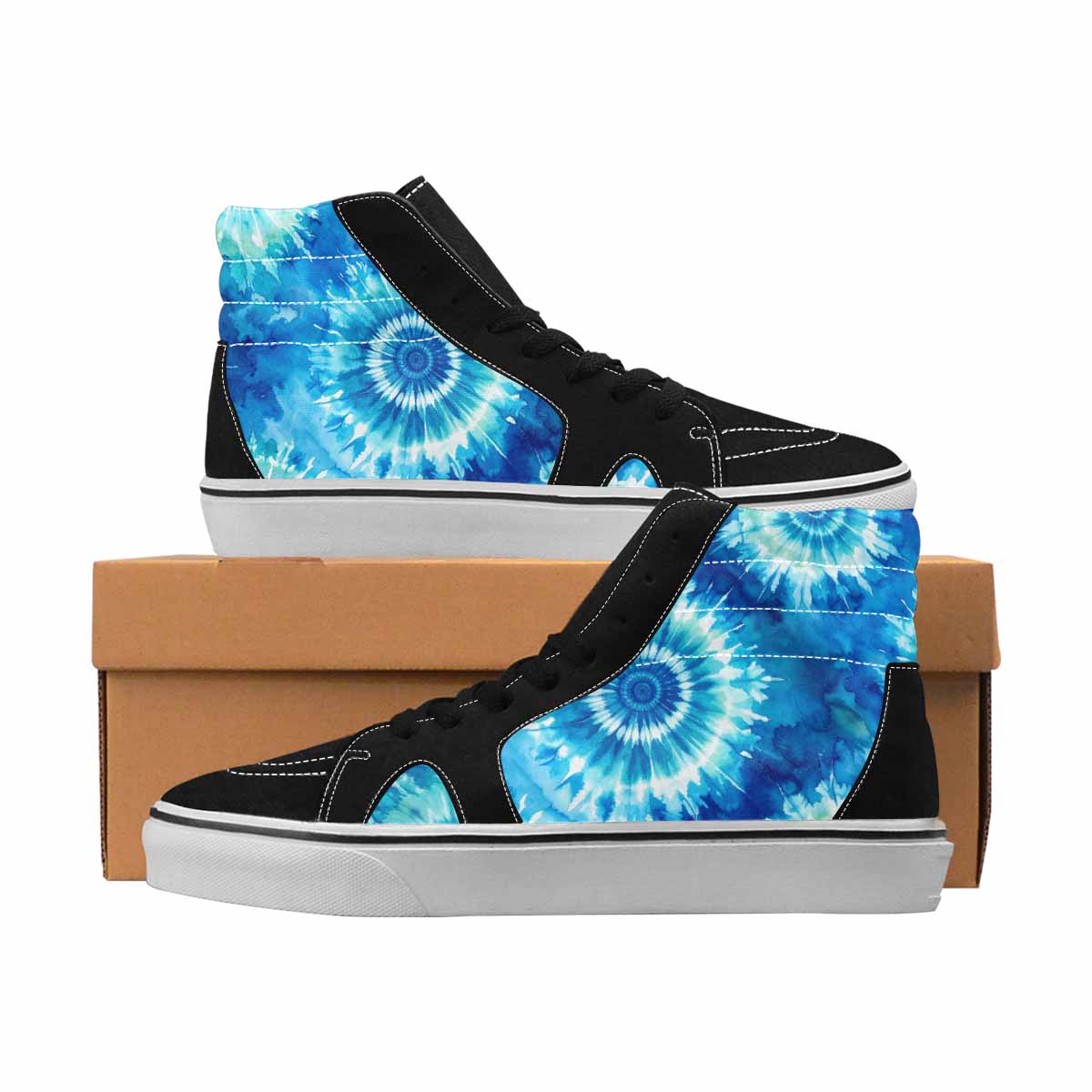 MEN'S Tie Dye Ocean Blues 8 Ferion