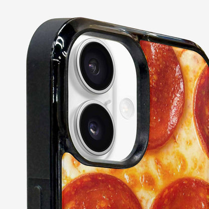 iPhone 16 Plus Case — Pepperoni Pizza Print Custom, Custom Print Case Cover