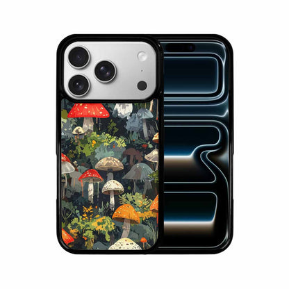 iPhone 17 Pro Case — Mushrooms Camomushrooms Patter Cwy Camo, Custom Phone Case
