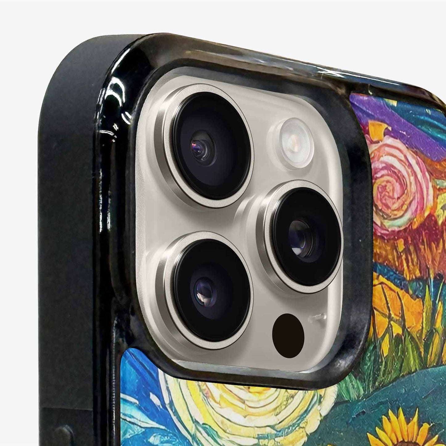 iPhone 16 Pro Case — Blend All Versions Together Melting Together, Custom Printed Phone Case