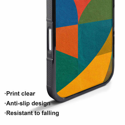 iPhone 17 Air Case — Memphis Art Pattern Retro Vintage, Custom Phone Case