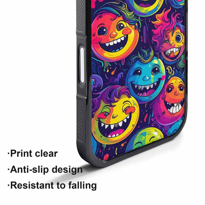 iPhone 17 Pro Case — Small Funny Looking Cartoon People Cartoon, Custom Print Case Cover