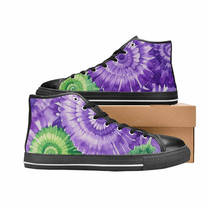 WOMEN'S Tie Dye - High Top Canvas Y2K Shoes