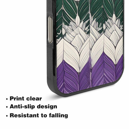 iPhone 16 Pro Max Case — Genderqueer Flag Color Theme Small Rainbow, Customized Protective Case
