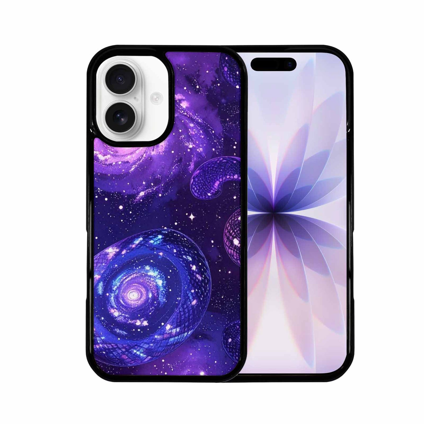 iPhone 17 Case — Snake Print Galaxy Seamless Animal Print, Customized Protective Case