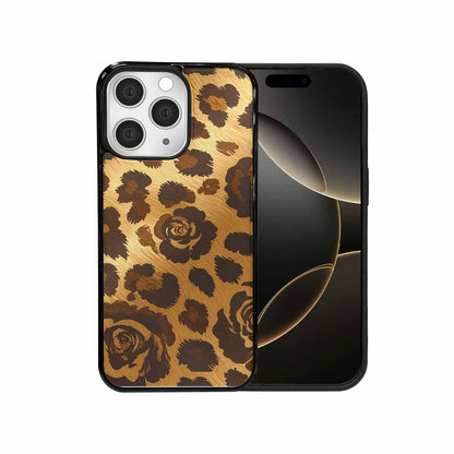 iPhone 15 Pro Max Case — Classic Leopard Print Warm Golden Tan, Unique Phone Case Design